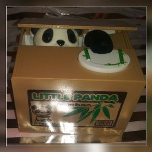 USED PANDA PIGGY BANK